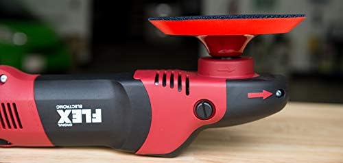 Chemical Guys TORQ BUFLC_302 R5 Rotary Backing Plate with Hyper Flex Technology, Red (6 Inch)