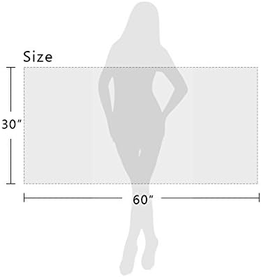 JML Microfiber Bath Towels, 2 Pack Extra Large Microfiber Towel for Body, 30" x 60", Oversized, Ultra Soft, Super Absorbent, Fast Drying, Perfect for Bathroom, Shower, Sauna, Yoga, Gym, Violet