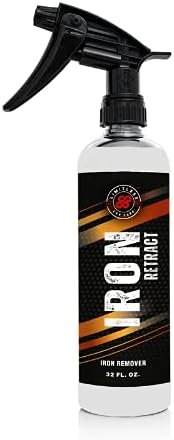 LimitlessCarCare IRON Retract-Iron Out Fallout Rust Remover Spray for Car Detailing | Remove Iron Particles in Car Paint, Motorcycle, RV & Boat | Use Before Clay Bar, Car Wax or Car Wash (16oz)