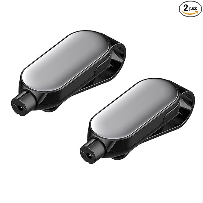 Car Safety Emergency Tool, 2-in-1 Seat Belt Cutter and Window Breaker, Black（2 Pieces）