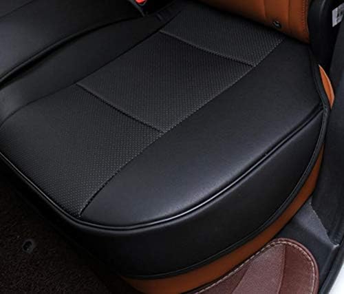 1 Pack Scalable (124-140cm) Back Seat Cover Car Seat Cover Seat Protector Rear Seat Bottom Cover Fits 90% of car - for Seat Bottom Only (Black - Rear seat)