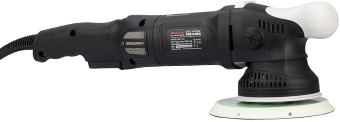 Maxshine 21mm, 6" Plate M21 Pro Dual Action Polisher & 16oz AIO Polish - 6-Speed, 5/16”-24 Thread - Auto Detailing Tool for Buffing, Paint Protection, Swirl & Scratch Repair, Glossy Shine, Restoration