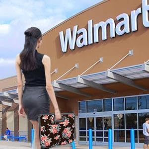 Homeve Trunk Organizer, Car Storage, Reinforced Handles, Collapsible Multi-Compartment Car Organizers, Foldable, Waterproof, 600D Oxford Polyester (Peony, 2 Compart)