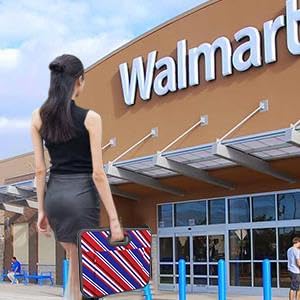 Homeve Trunk Organizer, Car Storage, Reinforced Handles, Collapsible Multi-Compartment Car Organizers, Foldable, Waterproof, 600D Oxford Polyester (Red Blue Twill, 2 Compart)