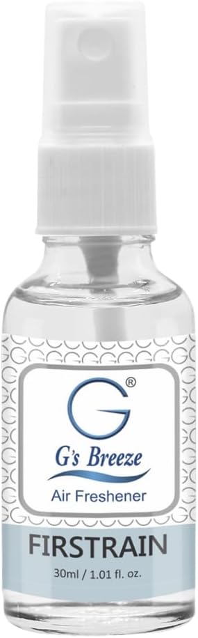 G's Breeze First Rain Air Freshener - Fresh Greens, Soft Florals, Crisp Air Essence - Refreshing Earthy Scent - Long-Lasting Aroma - Ideal for Home, Car, Office - Compact & Convenient, Odor Eliminator