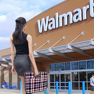 Homeve Trunk Organizer, Car Storage, Reinforced Handles, Collapsible Multi-Compartment Car Organizers, Foldable, Waterproof, 600D Oxford Polyester (Navy Blue Ripple, 2 Compart)