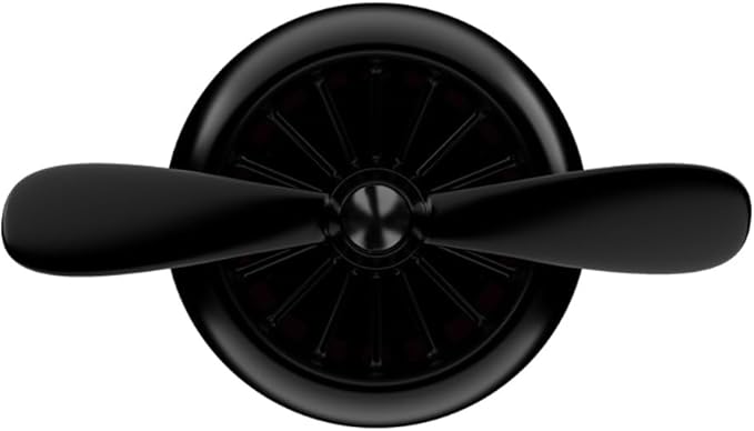 INEBIZ Car Air Freshener Vent Clip, Propeller Aromatherapy Diffuser, with 2 pcs Long Lasting Scent Refill, Automotive Interior Accessories Universal for Men & Women