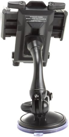 USA Gear Dashboard & Windshield Car Phone Mount, Universal Suction Cup Cell Phone Holder for iPhone 17/16/15, Galaxy S24/S23, Pixel 10/9, Adjustable Arm, 360° Rotation