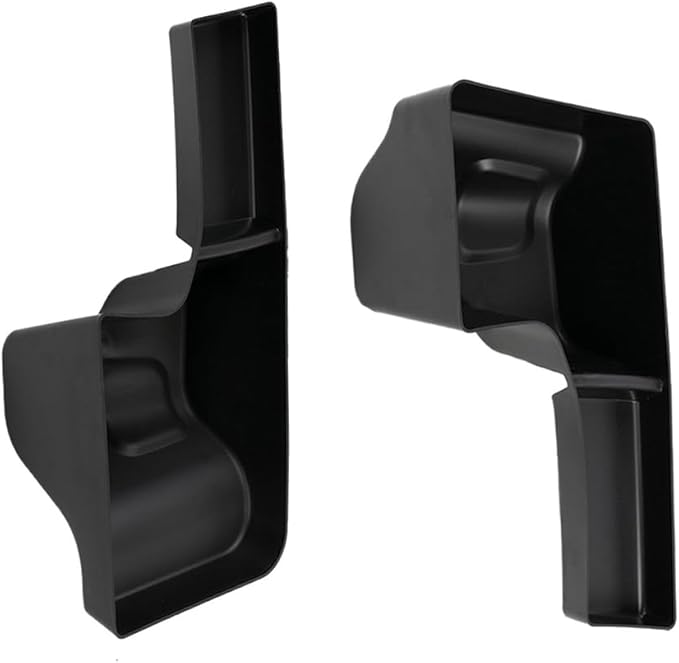 Pair Rear Trunk Organizer Storage Box, Rear Trunk Left and Right Side Stroage Organizer, Compatible with Jeep 2018-2023 Wrangler JL JLU 4-Door