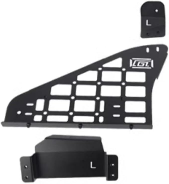 HIGH FLYING Car Accessories for Volvo XC60 2018-2025 Modular System Molle Panels Storage Trunk Shelf Luggage Storage Carrier Trunk Organizer Aluminum Alloy (Side Panels)