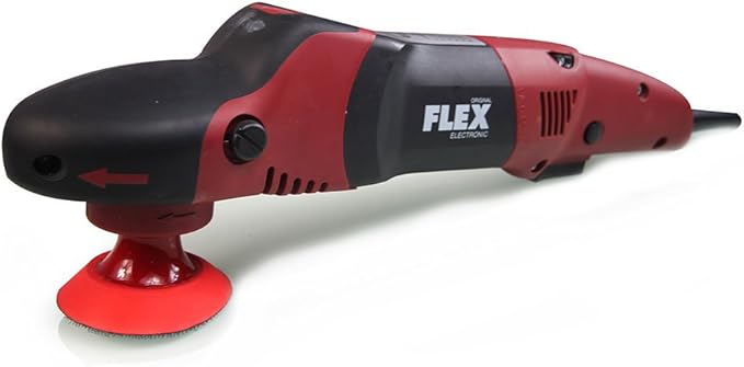 Chemical Guys TORQ R5 Rotary Backing Plate with Hyper Flex Technology, Red (3 Inch)