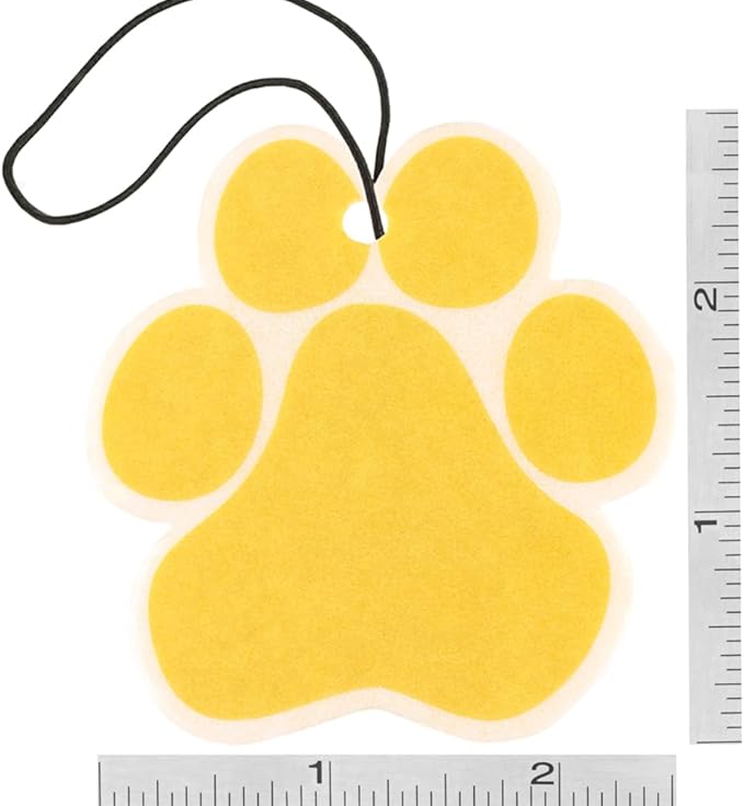 Pet’s Favorite Car Air Freshener - Lemon Zest Pack of 3 - Non-toxic Car Air Freshener - Pet-Friendly Air Freshener For Small Spaces & Car - Hanging Odor Eliminating Air Freshener