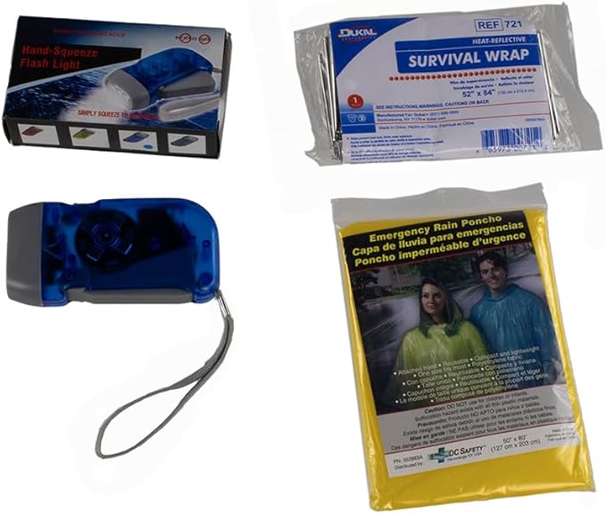 Ford Roadside Assistance Kit Contains First Aid Kit, Safety Vest, Booster Cables and Assorted Tools | VFL3Z19F515AC