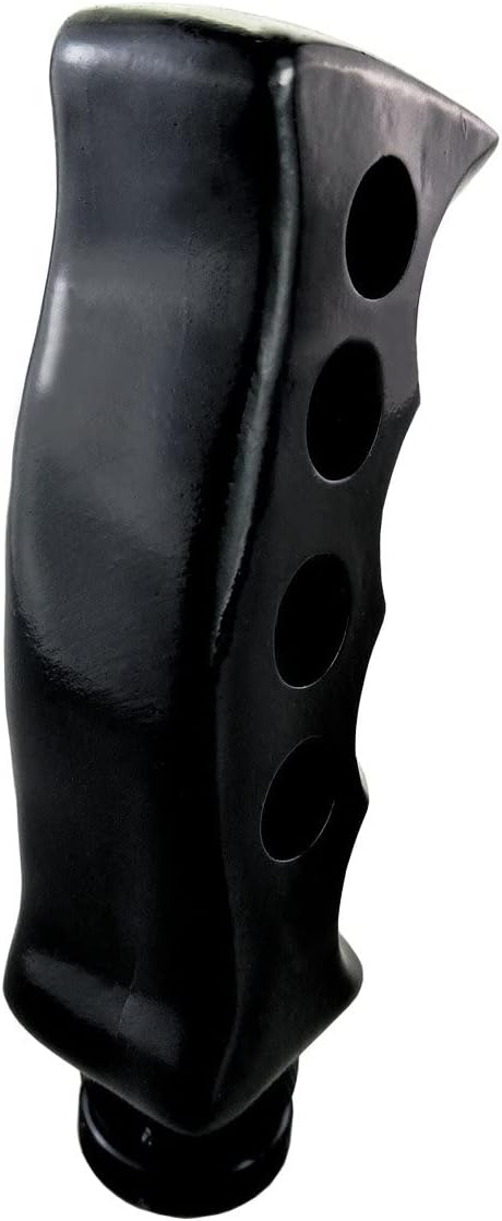 Lunsom Handle Shift Knob Car Shifting Transmission Shifter Stick Head Fit Most Manual Vehicle (Black)