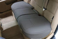1 Pack Car Interior Luxury PU Leather Bench Seat Protector Rear Car Seat Cover Rear Seat Bottom Cover Fits 90% of car - for Seat Bottom Only(Dark Grey- Rear seat)