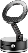 Car Cell Phone Holder Compatible with iPhone Mag-Safe Car Mount, Magnetic Car- Mounts, 360° Adjustable Carbon Fiber