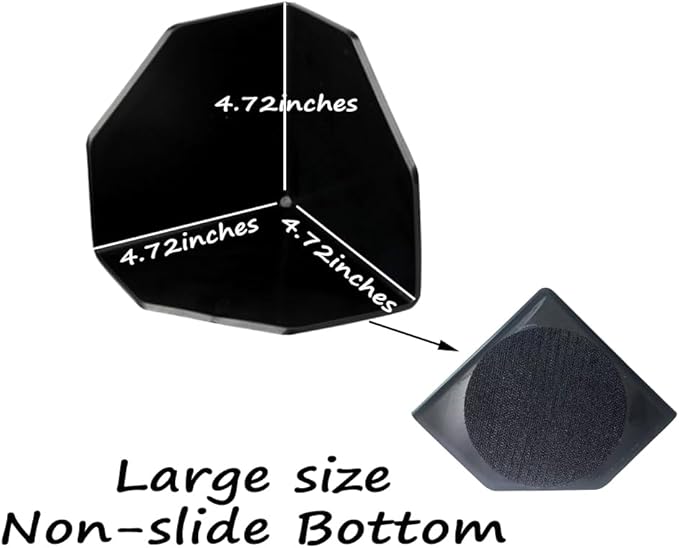 Car Trunk Organizer Blocks, 4 pack of Multipurpose Car Storage Organizer Blocks, Trunk Divider with Large Size Non-slide Bottom, Available to Wool Carpet (4.7'')