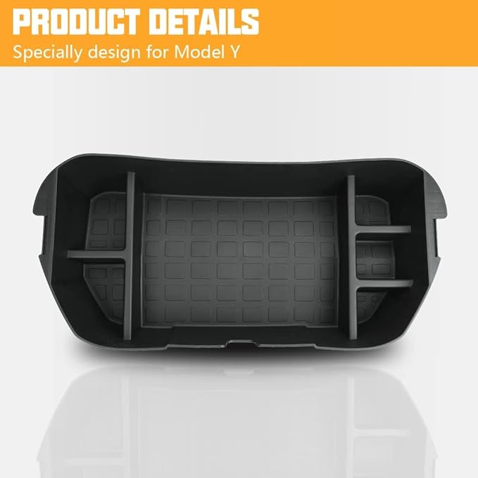 ROCCS Front Trunk Organizer for Tesla Model Y 2020-2024 Frunk Storage Organizer Front Trunk Mat Storage Box
