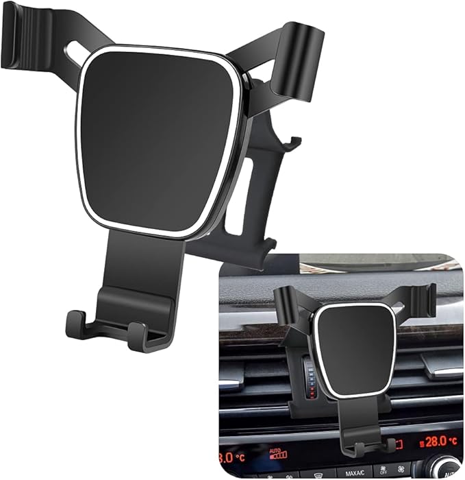 Car Phone Holder for BMW X5 2014-2018，X6 2015-2019 SUV sDrive35i xDrive35i 40e 35d F15 F16 Auto Accessories Navigation Bracket Interior Decoration Mobile Cell Phone Mount