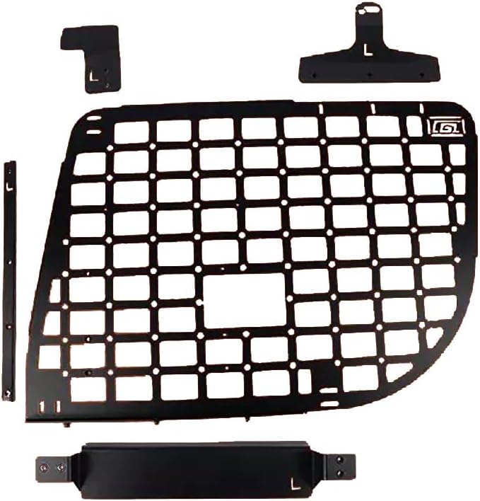 HIGH FLYING for Mercedes-benz G-Class G500 G55 2004-2018 Car Accessories Modular Storage Molle Panels System Trunk Shelf Luggage Storage Carrier Trunk Organizer Aluminum Alloy (Side Panels)