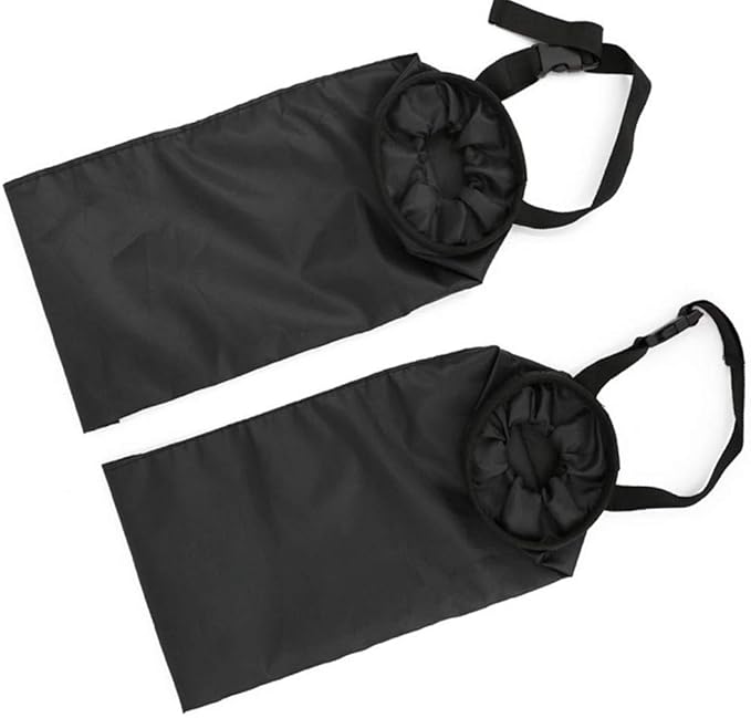 Car Trash Can Washable Eco-Friendly Hanging Seat Back Car Garbage Bag for Travel (2 Pack)
