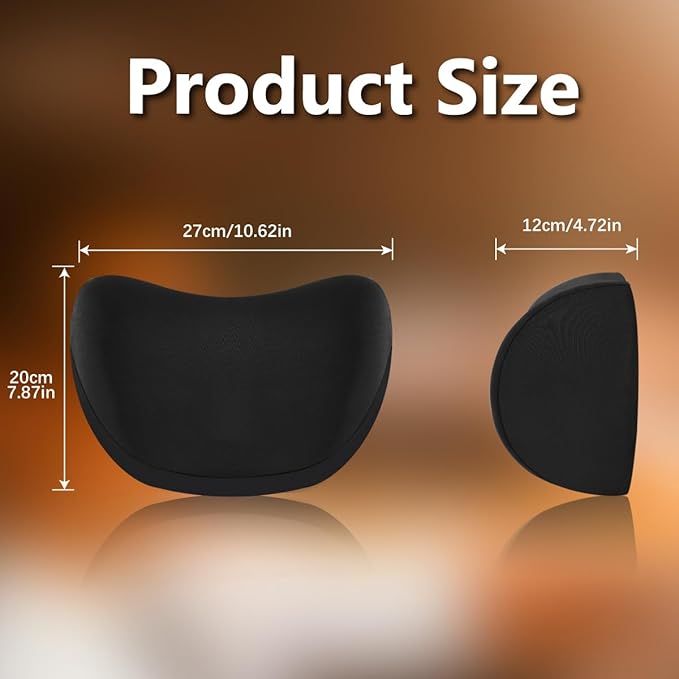 2Pcs Car Neck Pillow, Ultra Comfortable Neck Pillow for Driving, Soft Car Headrest Pillow Like Clouds, Make Your Driving More Comfortable, Suitable for Driving, Traveling