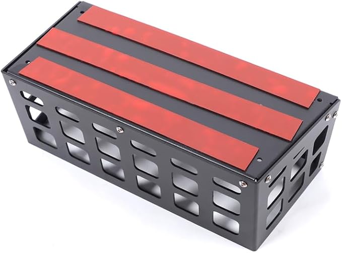 Aluminum Rear Trunk Cargo Organizer Compatible with 2024 2025 2026 Hummer EV Accessories Trunk Storage Management System Rack Modular Storage Box Basket (Left Side-Black)