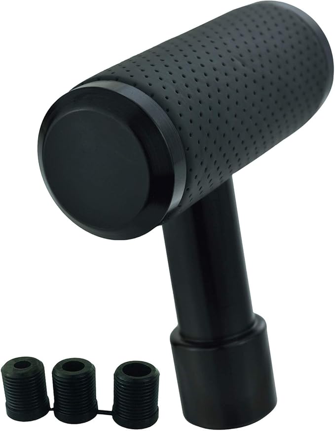 Lunsom Shifter Knob, Gear Shifting Lever Stick Shift Handle Head Type T Gear Shift Knob Fit for Manual Transmission Vehicle