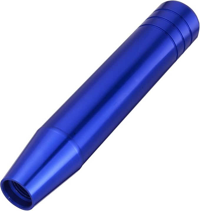 Abfer Tall Shift Knob Car Long Shifting Head Replace Weighted Gear Stick Shifter Knob Extension Fit Most Manual Automatic Transmission Vehicle, Blue