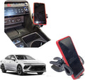 Phone Mount Holder Compatible with Hyundai Sonata Dashboard (2020-2026) Center Console | Compatible with Magsafe, Wireless Charging, Magnetic and clamp on Style attachments