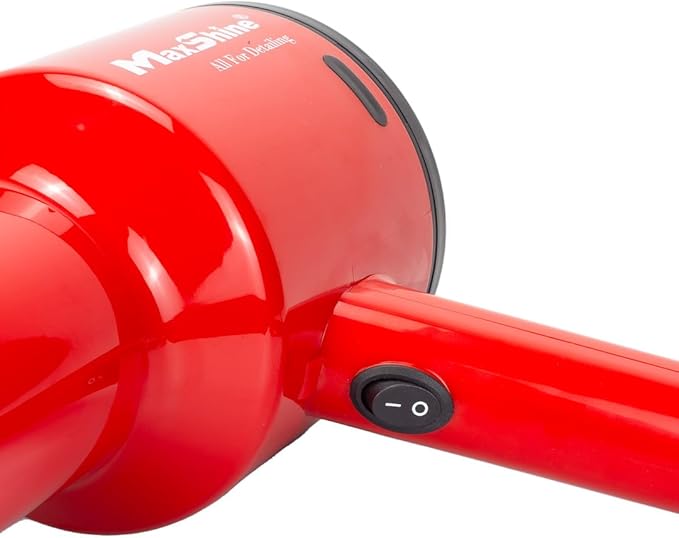 Maxshine Portable Car Dryer Air Blower with 2 Nozzles | Compact Handheld Power Blower for Car Drying, Cleaning, Detailing, Waxing & Coating | Ideal for Cars, Boats, Motorcycles, RVs & Home Use