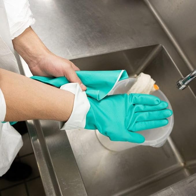 Gempler's 15-mil Chemical Resistant Nitrile Gloves, Unlined | 12 or 144 Pairs
