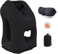 Inflatable Travel Pillows for Airplane, Blow Up Neck Pillow for Sleeping, Airplane Travel Essentials for Long Flight Support Head, Neck and Lumbar, Used for Car/Bus/Train/Office Rest, Adults Kids