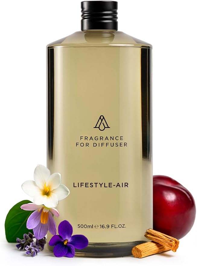 AromaPlan Hotel Scents Lifestyle Air 16 Fl Oz (473ml), Home Luxury Aroma & Hotel Diffuser Oil- Hotel Diffuser Oil for Aromatherapy- USA Made, Bigger Bottle, Bolder Aroma & Longer Lasting
