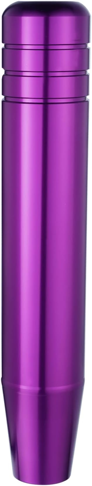 Abfer Tall Shift Knob Car Long Shifting Head Replace Weighted Gear Stick Shifter Knob Extension Fit Most Manual Automatic Transmission Vehicle (Purple-1)
