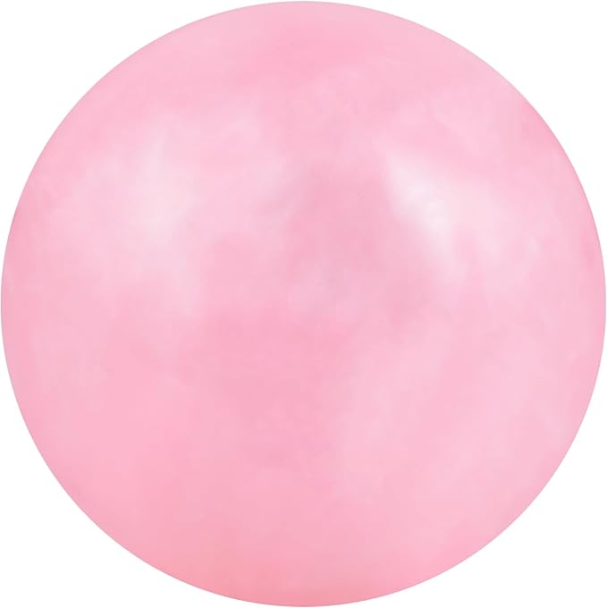 Lunsom Ball Shape Gear Knob Round Shift Head Car Transmission Stick Handle Fit Automatic Manual Vehicle (M8x1.25, Pink-1)