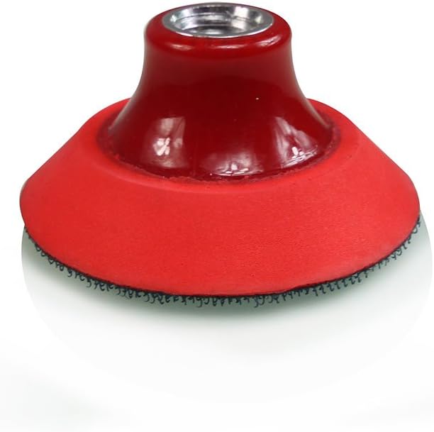 Chemical Guys TORQ R5 Rotary Backing Plate with Hyper Flex Technology, Red (3 Inch)