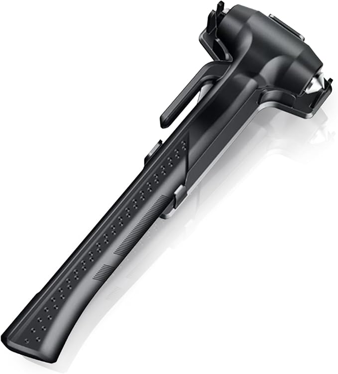 Car Window Breaker, Glass Breaker and Seatbelt Cutter, Emergency Car Glass Safety Hammer, Window Punch Seatbelt Cutter for Family Rescue & Auto Escape Tools(Black)