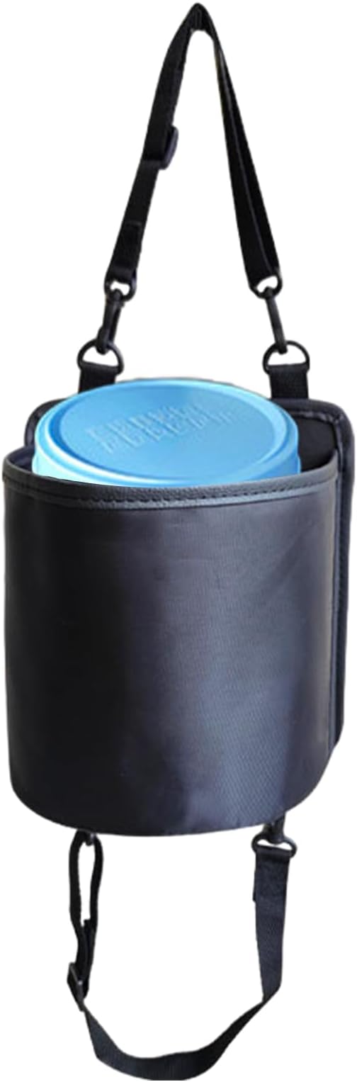 Car Seat Side Large Cup Holder, Waterproof Car Cup Holder Hanging Storage Bag for Drink, Water Bottle Holder Bag, Multi Functional Car Seat Side Organizer,Universal Car Essentials
