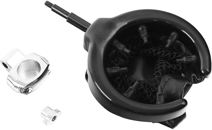 TCMT 1" Handlebar Cup Holder Metal Drink W/Mesh Basket For Harley Sportster Dyna Softail Road King Road Glide Electra Glide Sport Glide Vulcan Yamaha Suzuki Honda