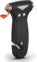 THINKWORK Car Safety Hammer, 3-in-1 Emergency Escape Tool with One Second Window Breaker and Seat Belt Cutter, Safety Emergency Car Escape Tool for Car, Office, Home, Black