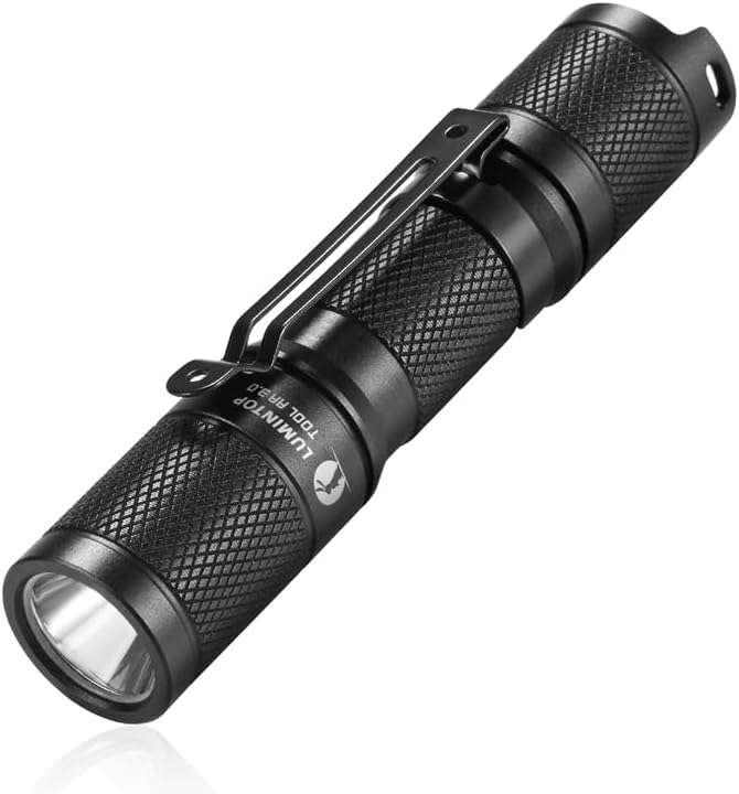 LUMINTOP Tool AA 2.0 EDC Flashlight, Pocket-Sized Keychain Light, Super Bright 650 Lumens, 5 Modes with Mode Memory, IP68 Waterproof LED Torch for Camping Hiking Emergency