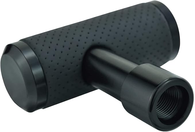 Lunsom Shifter Knob, Gear Shifting Lever Stick Shift Handle Head Type T Gear Shift Knob Fit for Manual Transmission Vehicle