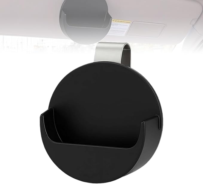 Dip Can Holder for Car Visor, Chew Holder for Car, Cars Sunvisor Bracket, Space Saving Auto Interior Accessory, Non-Slip Compact Storage Holster Clip for Truck (1pc)
