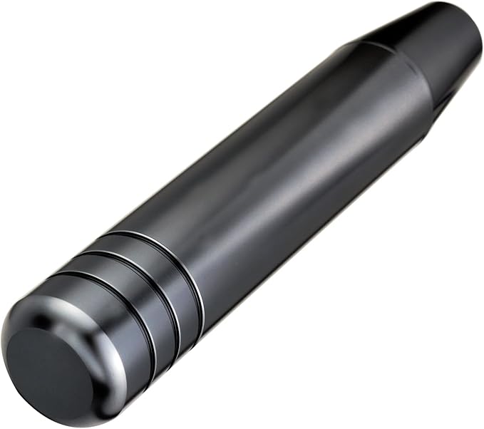 Abfer Weighted Shift Knob Tall Gear Stick Shifting Extension Car Long Shifter Knob Fit Most Manual Automatic Transmission Vehicle, Gray