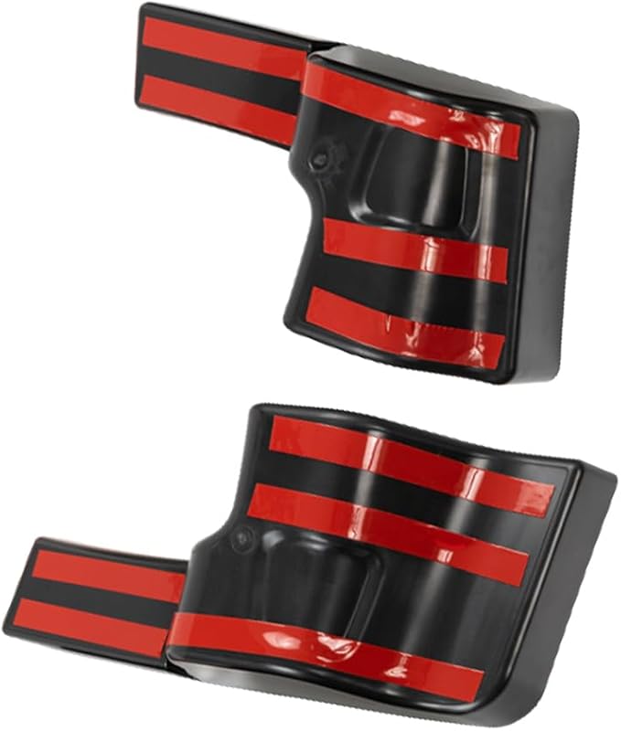 Pair Rear Trunk Organizer Storage Box, Rear Trunk Left and Right Side Stroage Organizer, Compatible with Jeep 2018-2023 Wrangler JL JLU 4-Door