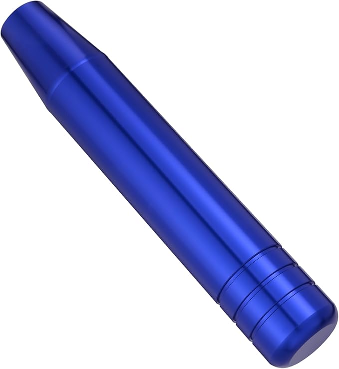 Abfer Tall Shift Knob Car Long Shifting Head Replace Weighted Gear Stick Shifter Knob Extension Fit Most Manual Automatic Transmission Vehicle, Blue