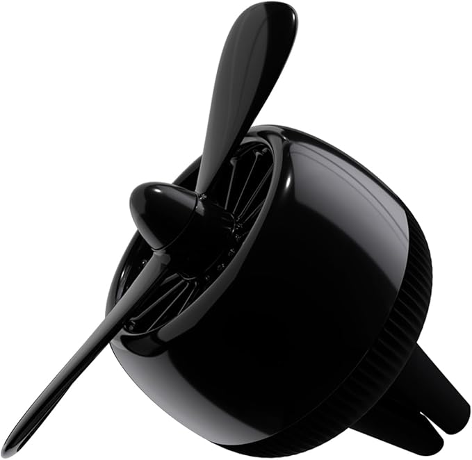 INEBIZ Car Air Freshener Vent Clip, Propeller Aromatherapy Diffuser, with 2 pcs Long Lasting Scent Refill, Automotive Interior Accessories Universal for Men & Women