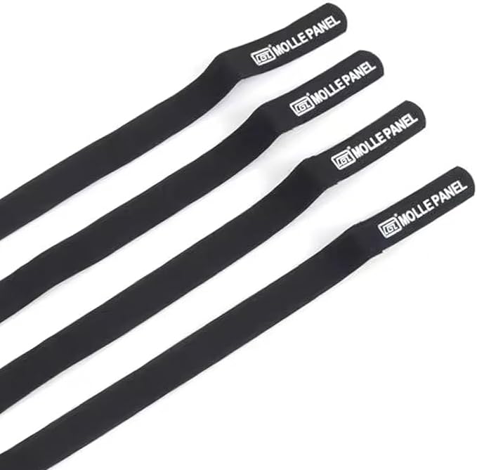 HIGH FLYING for Toyota Fortuner 2016-2024 Car Accessories Modular Storage Molle Panels System Trunk Shelf Luggage Trunk Organizer Aluminum Alloy (Black Strap)