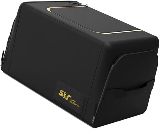 Car Trunk Organizer Large Capacity Oxford Fabric 3 Layers Collapsible Design Car Storage Organizer for Car Trunk(30L)